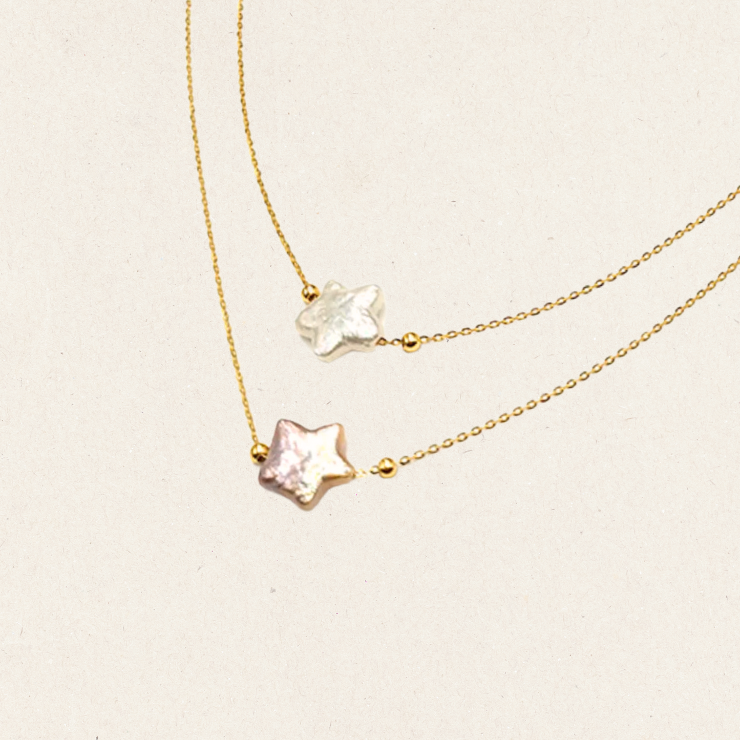 Pearl Star Necklace