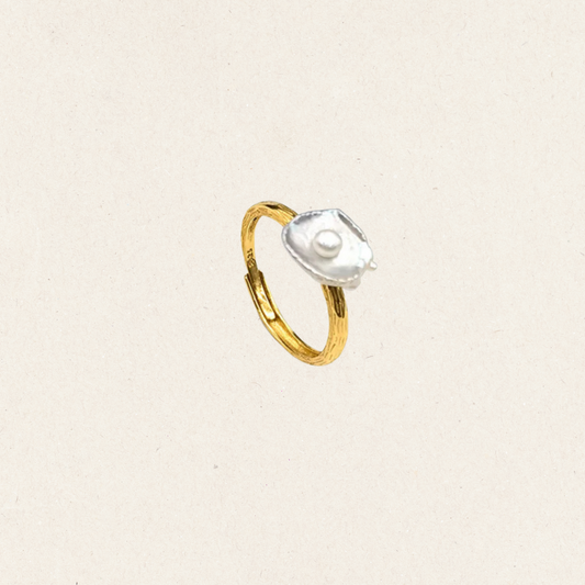 Baroque Pearls Wrap Ring