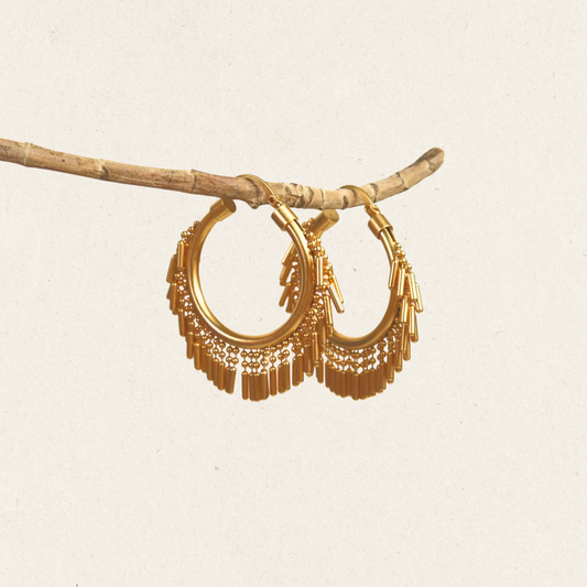 Sunseeker Huggie Hoop Earrings