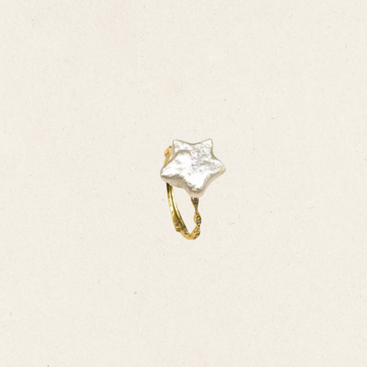 Pearl Star Ring