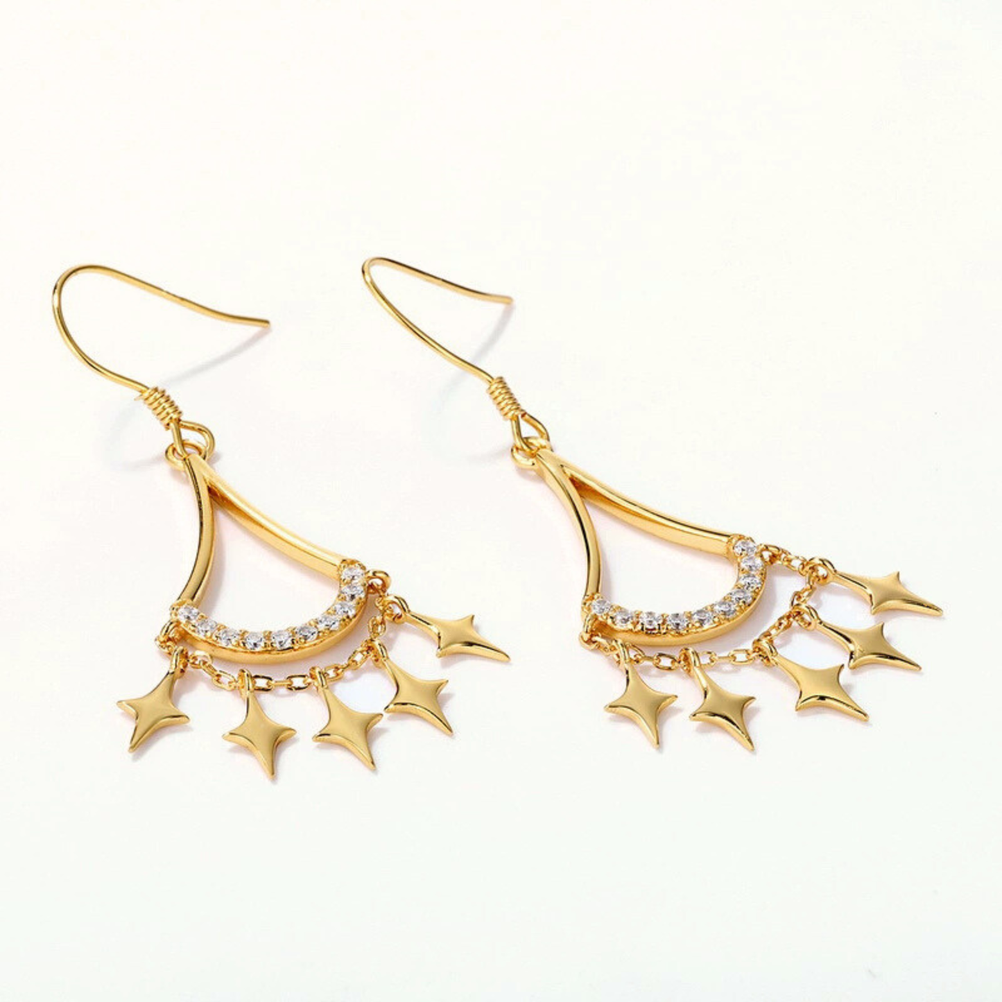 Star Tassel Earrings