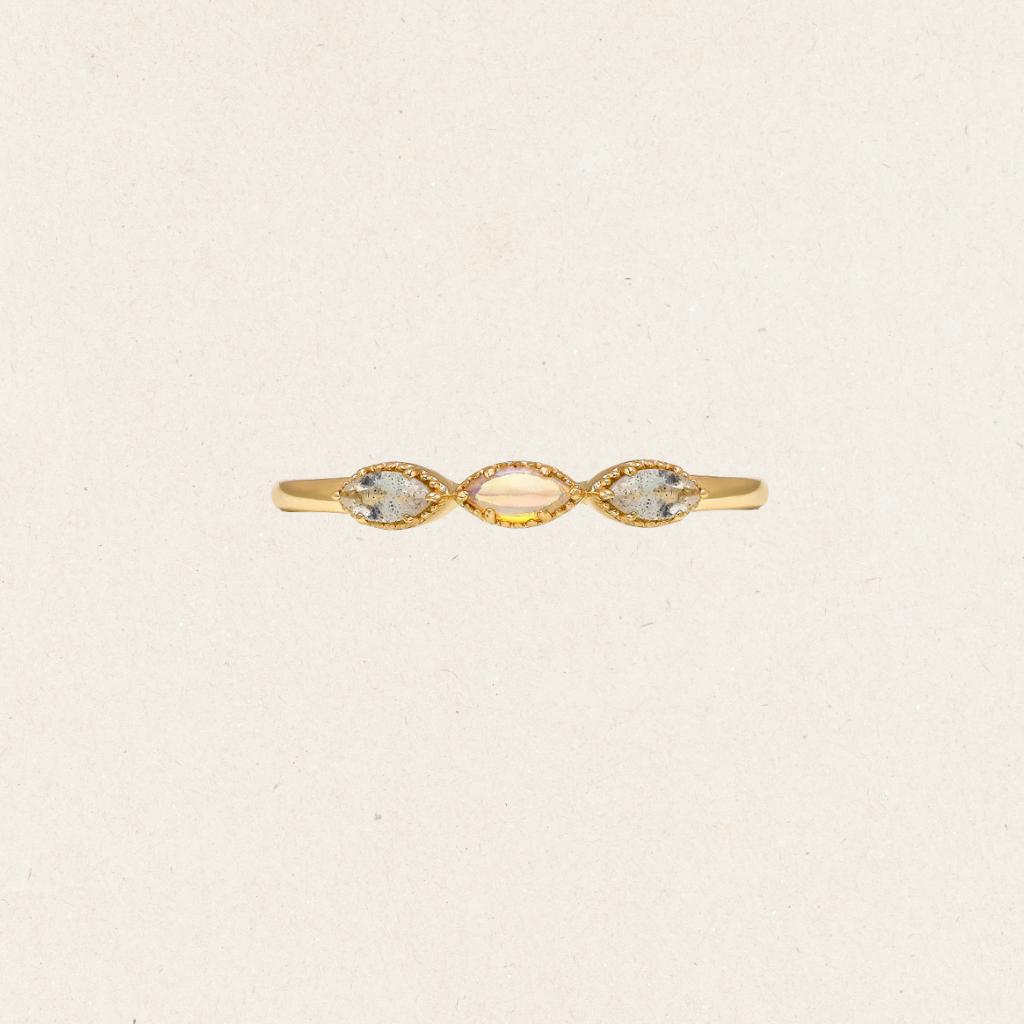 Serenity Loop Opal Ring