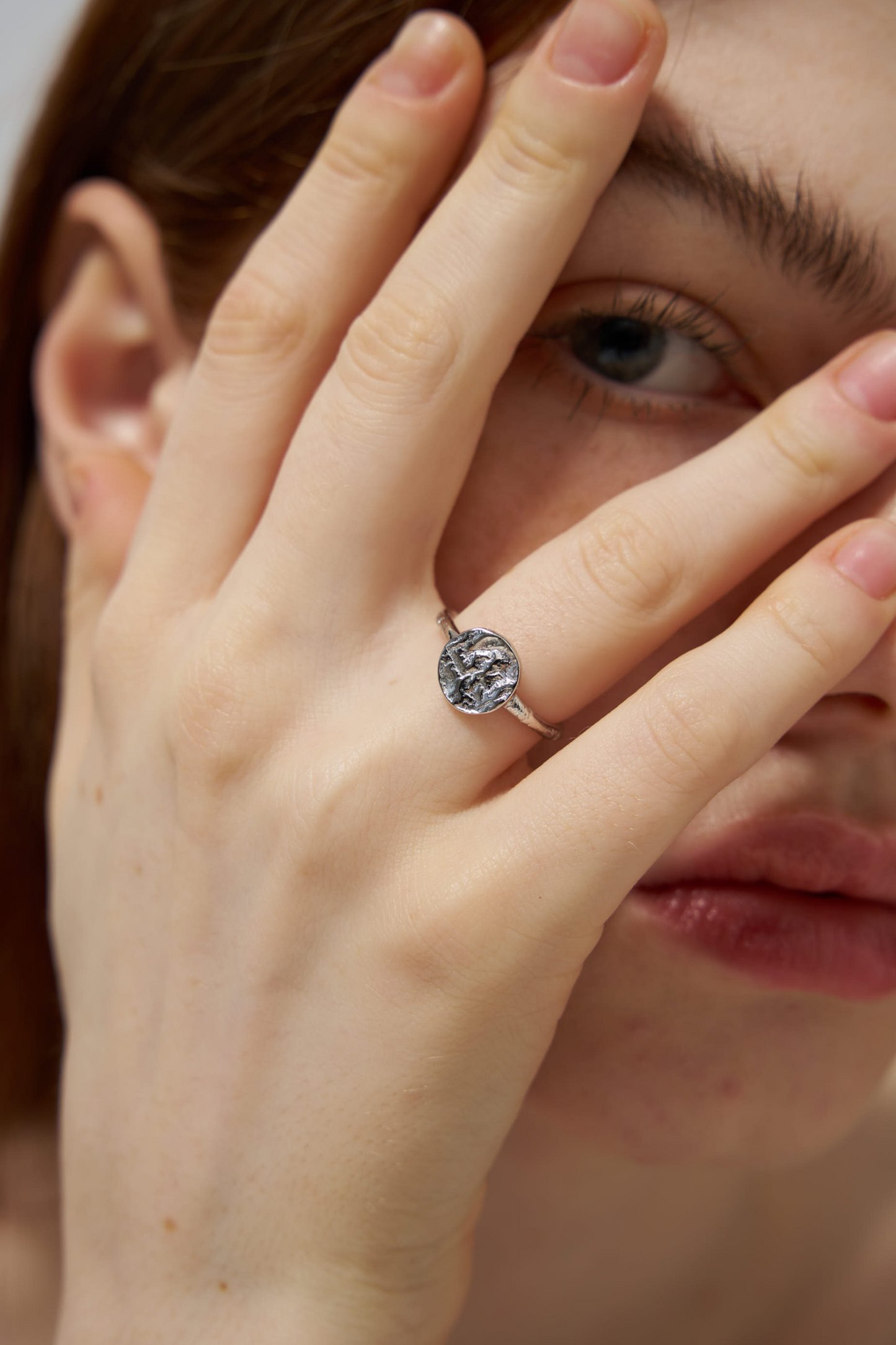 Rough Stamp Ring