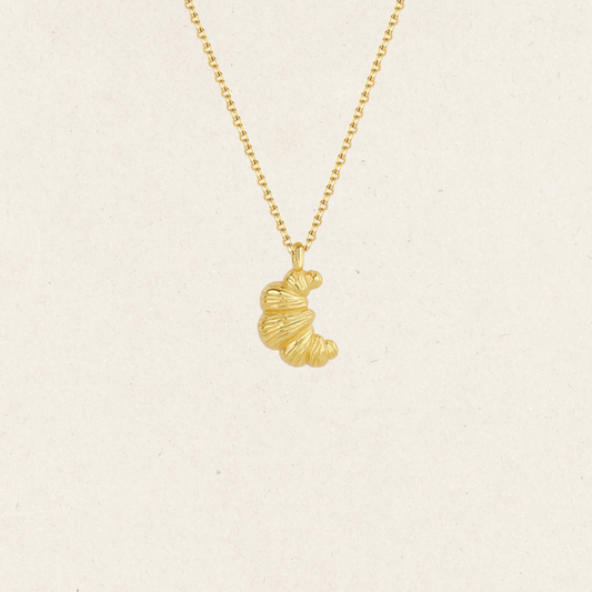 Mini Croissant Necklace