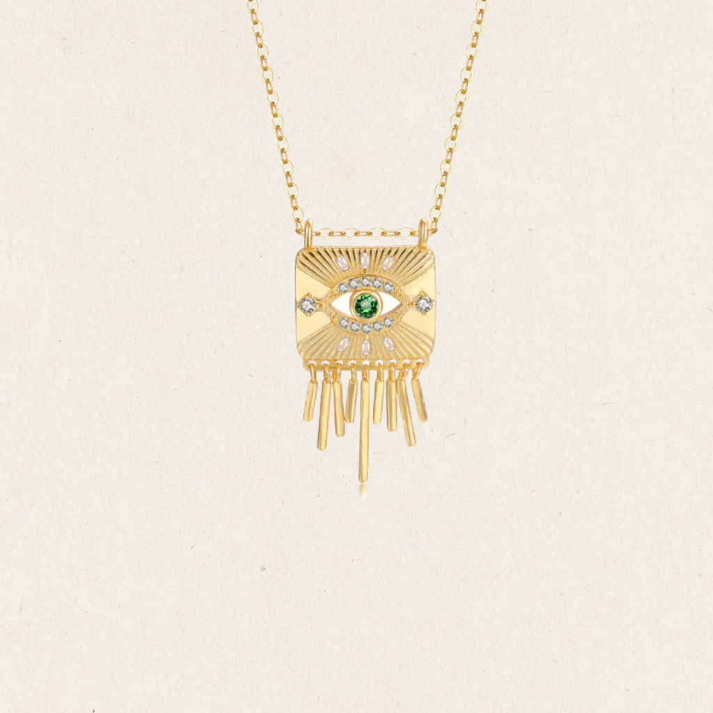 Tassel Eye Necklace