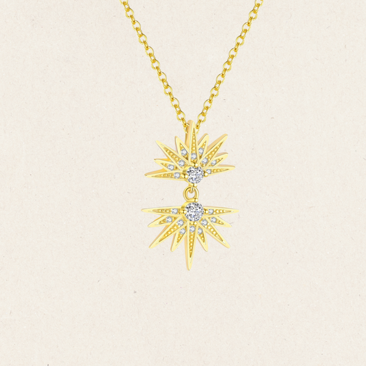 Golden Sunburst Necklace