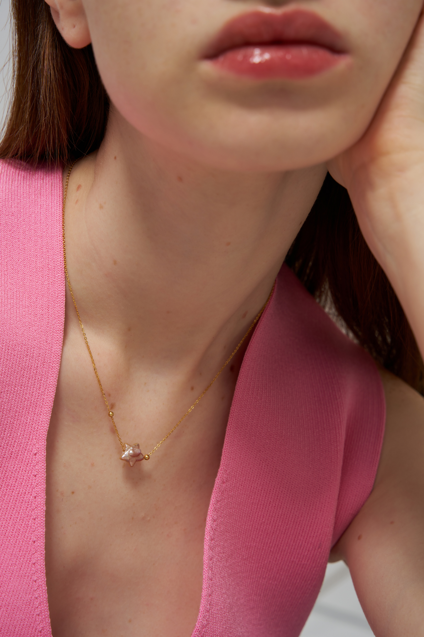 Pearl Star Necklace