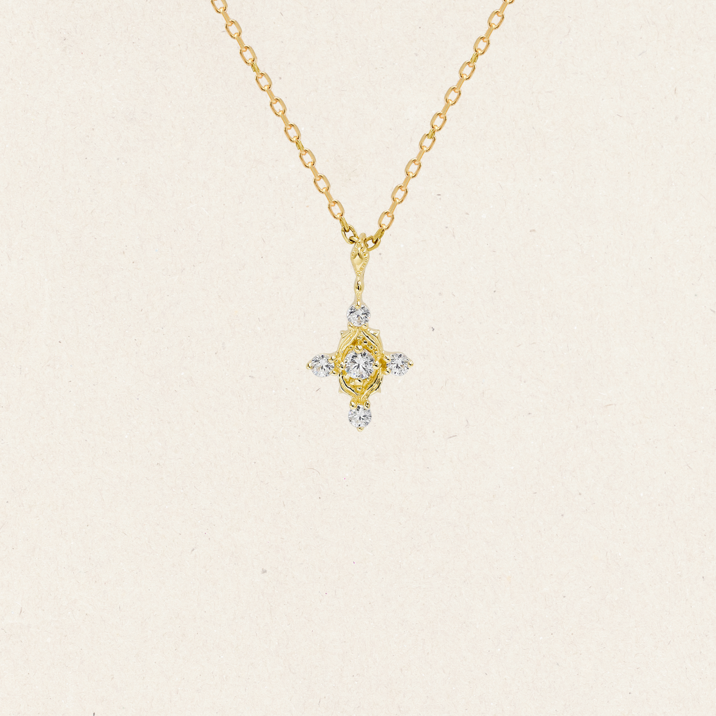 Celeste Cross Necklace