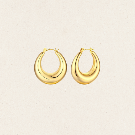 Classic Medium Hoop Earrings