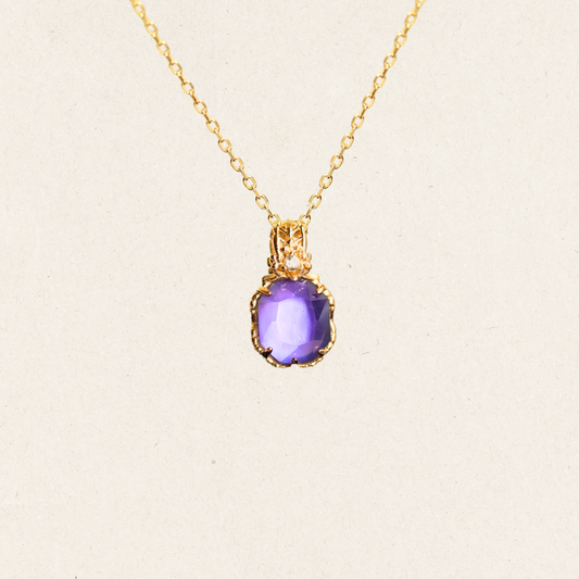Violet Whisper Amethyst Necklace
