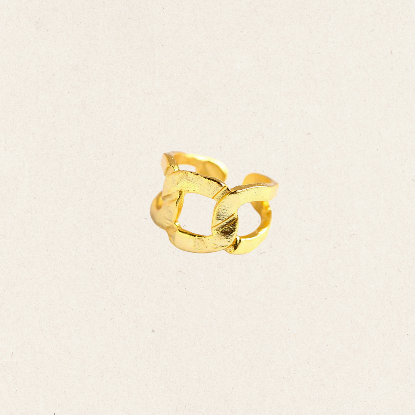 Adjustable Buckle Chain Ring