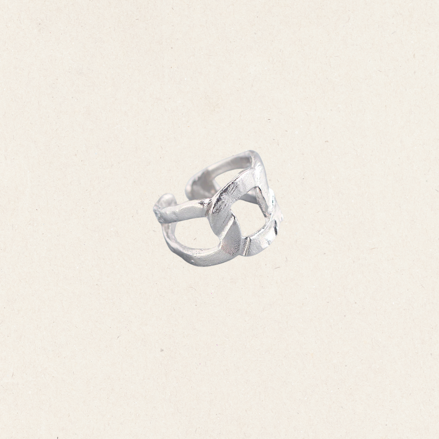 Adjustable Buckle Chain Ring