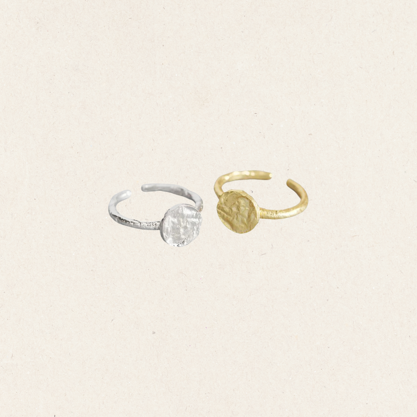 Rough Stamp Ring