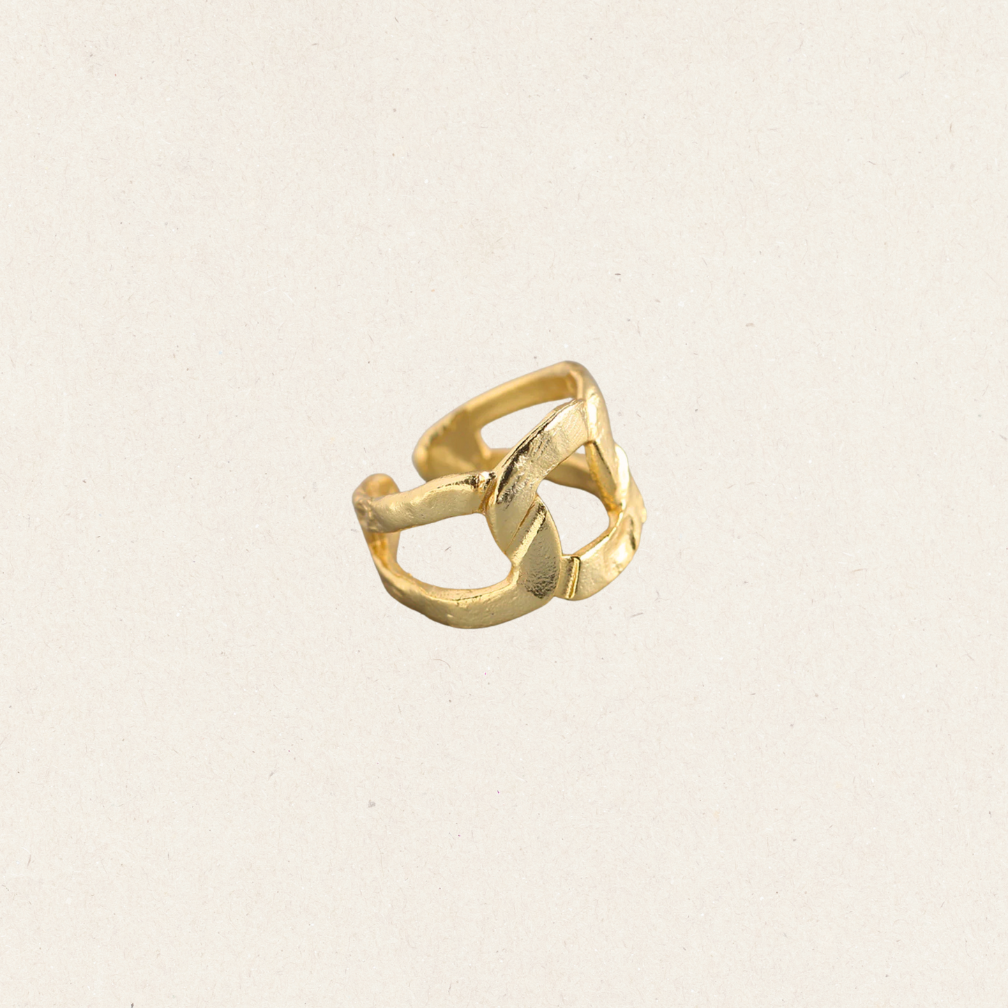 Adjustable Buckle Chain Ring