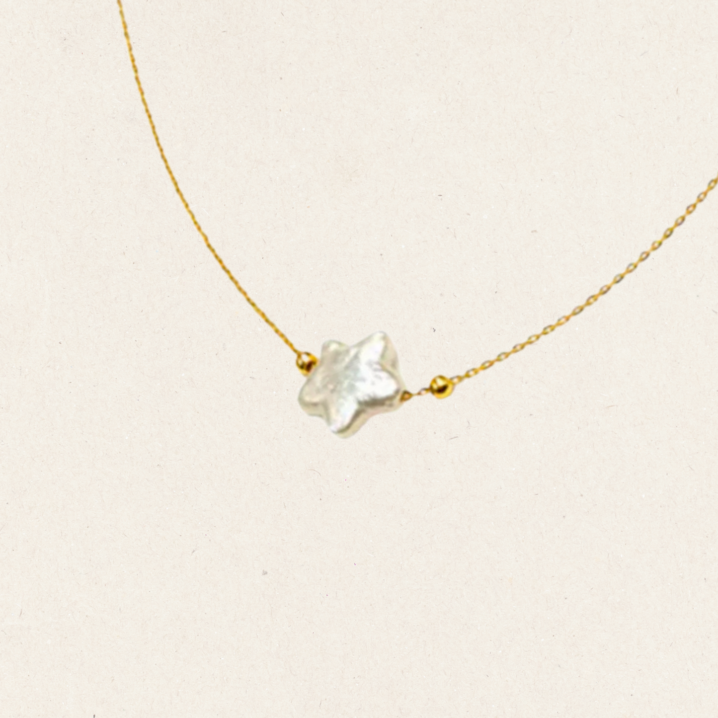 Pearl Star Necklace
