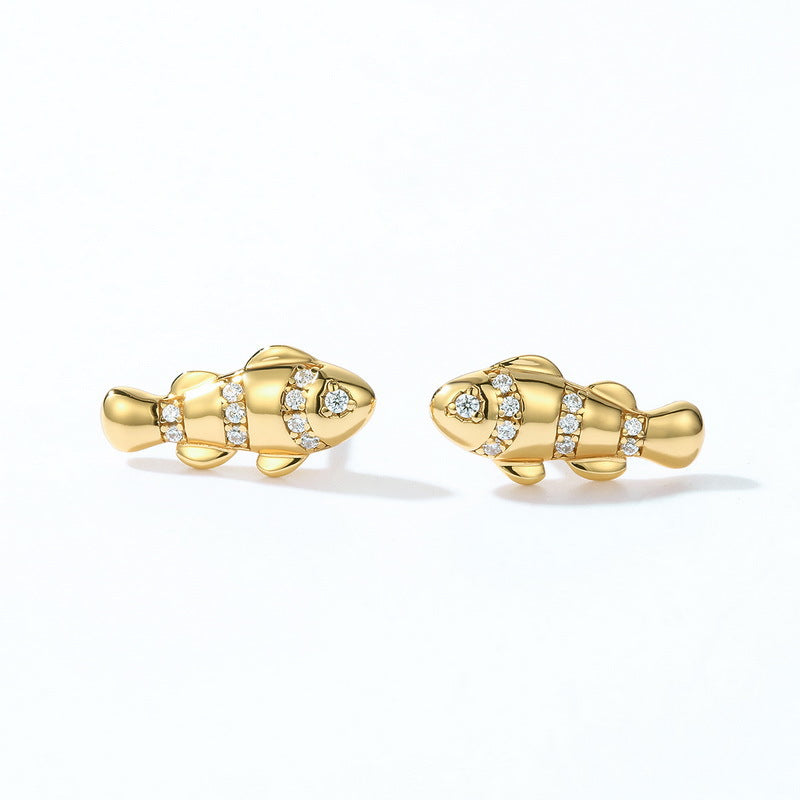 Tropical Fish Stud Earrings
