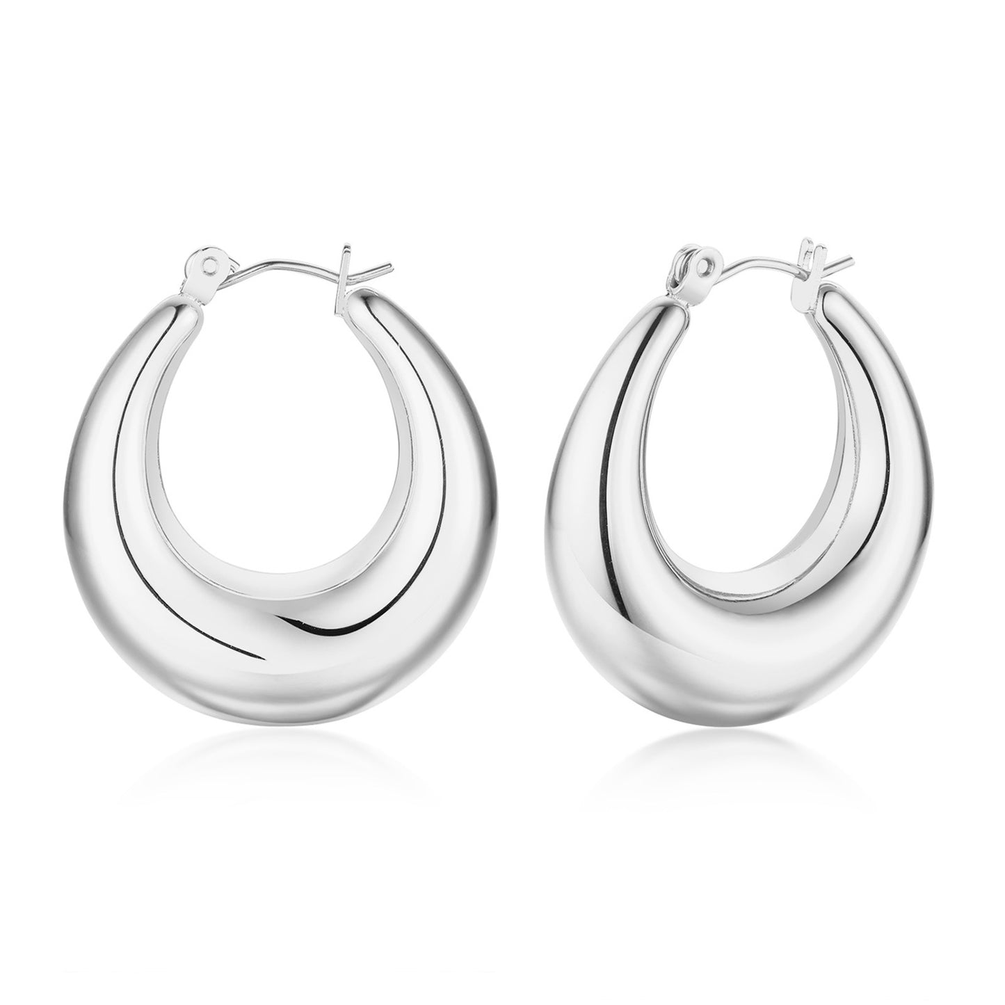 Classic Medium Hoop Earrings