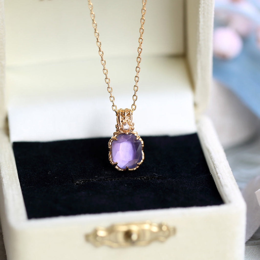 Violet Whisper Amethyst Necklace