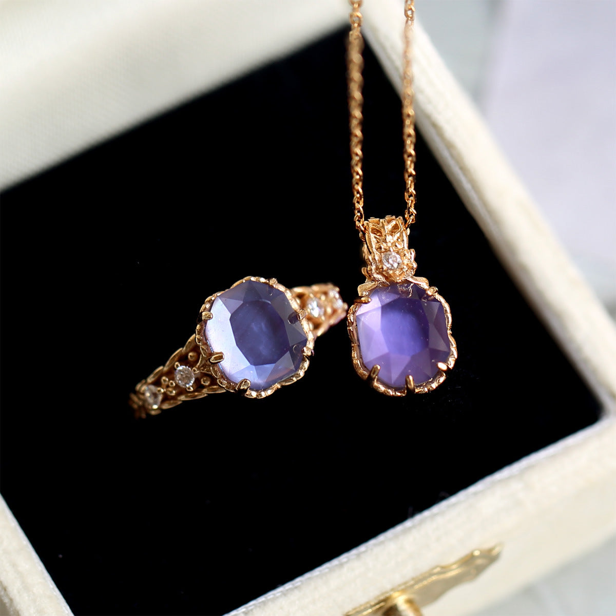 Violet Whisper Amethyst Necklace
