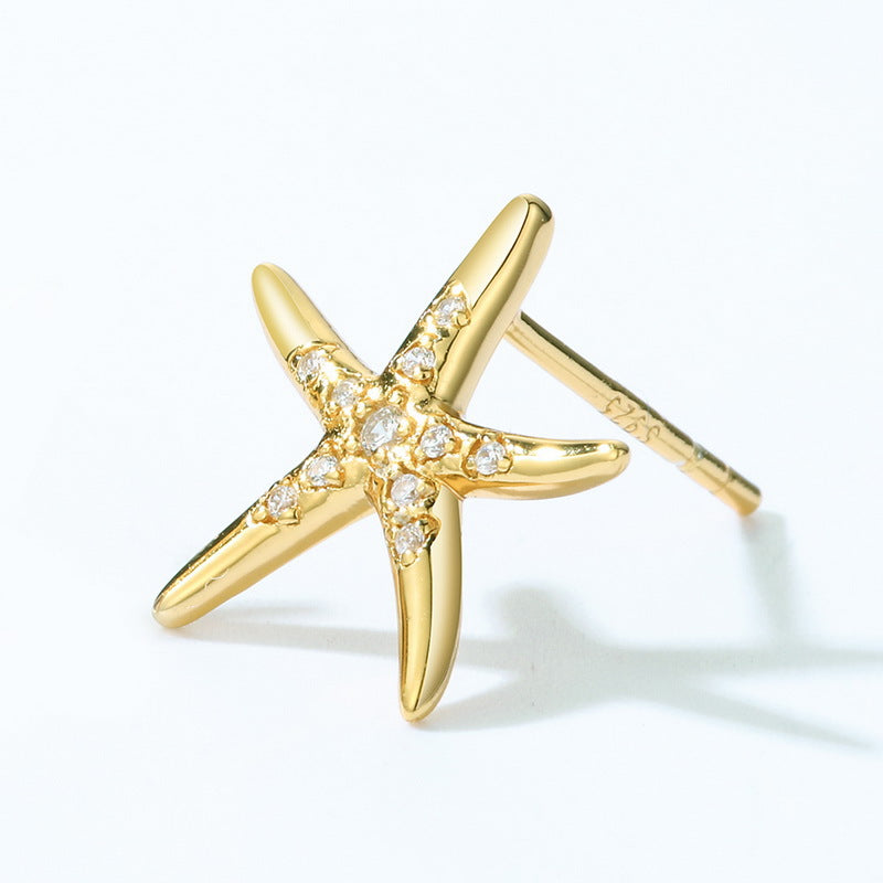 Starfish Stud Earrings