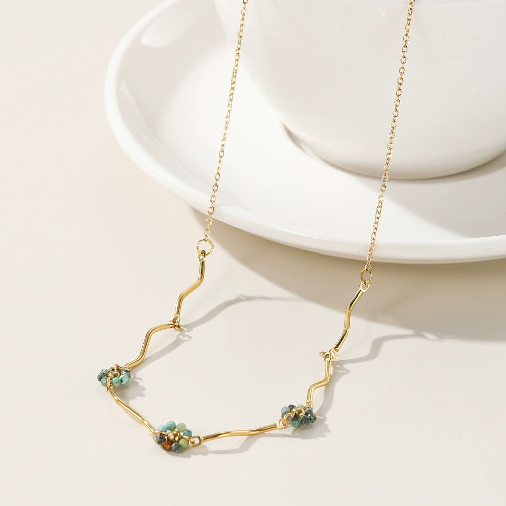 Wave Bloom Necklace