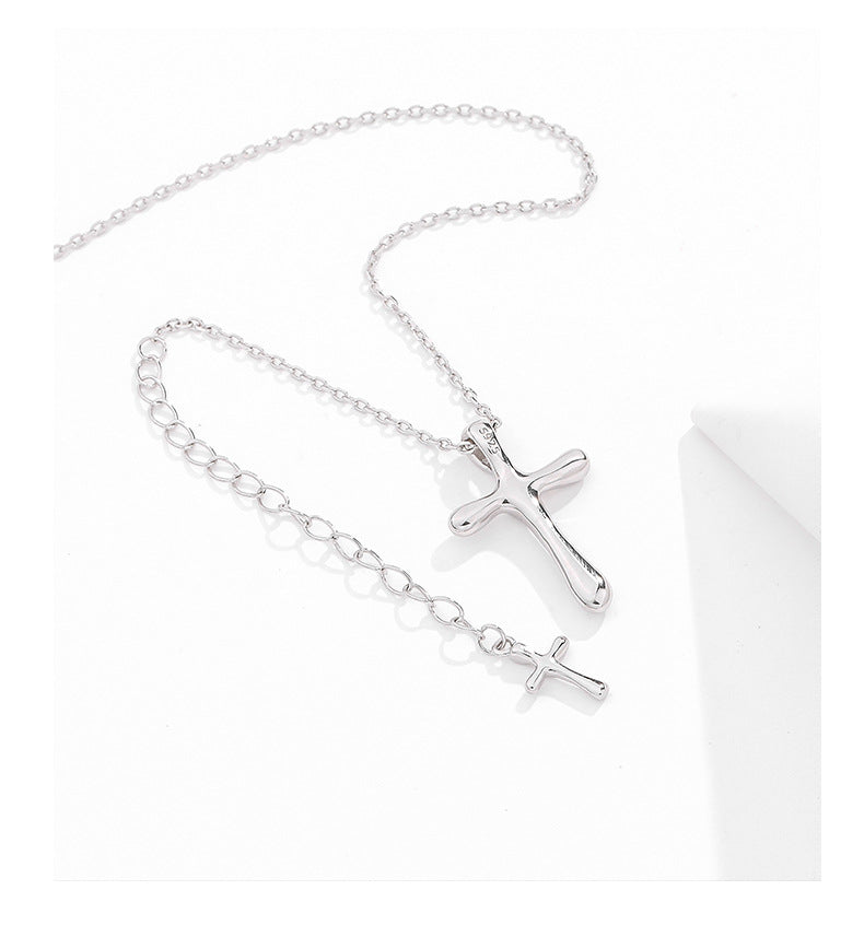Sterling Silver Cross Necklace