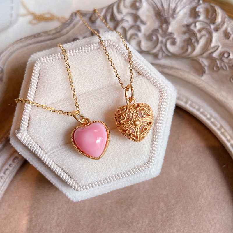 Roseheart Queen Shell Necklace