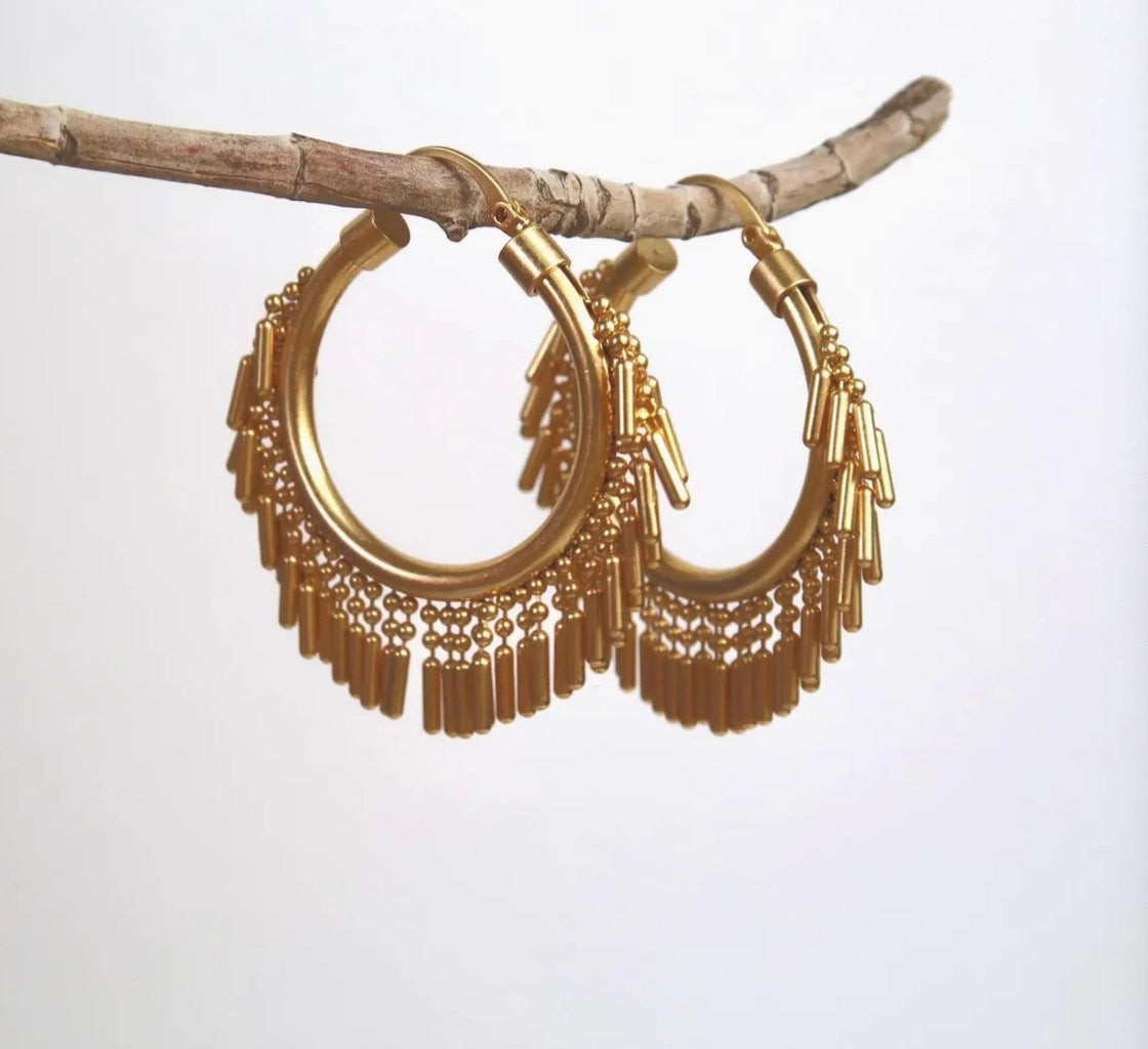 Sunseeker Huggie Hoop Earrings