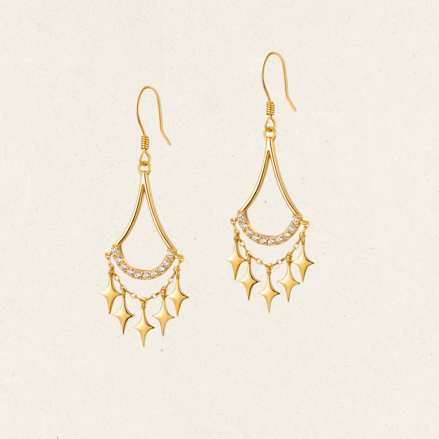 Star Tassel Earrings