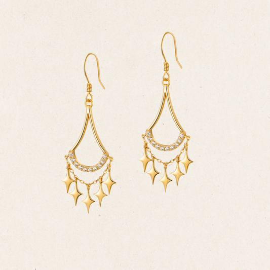 Star Tassel Earrings