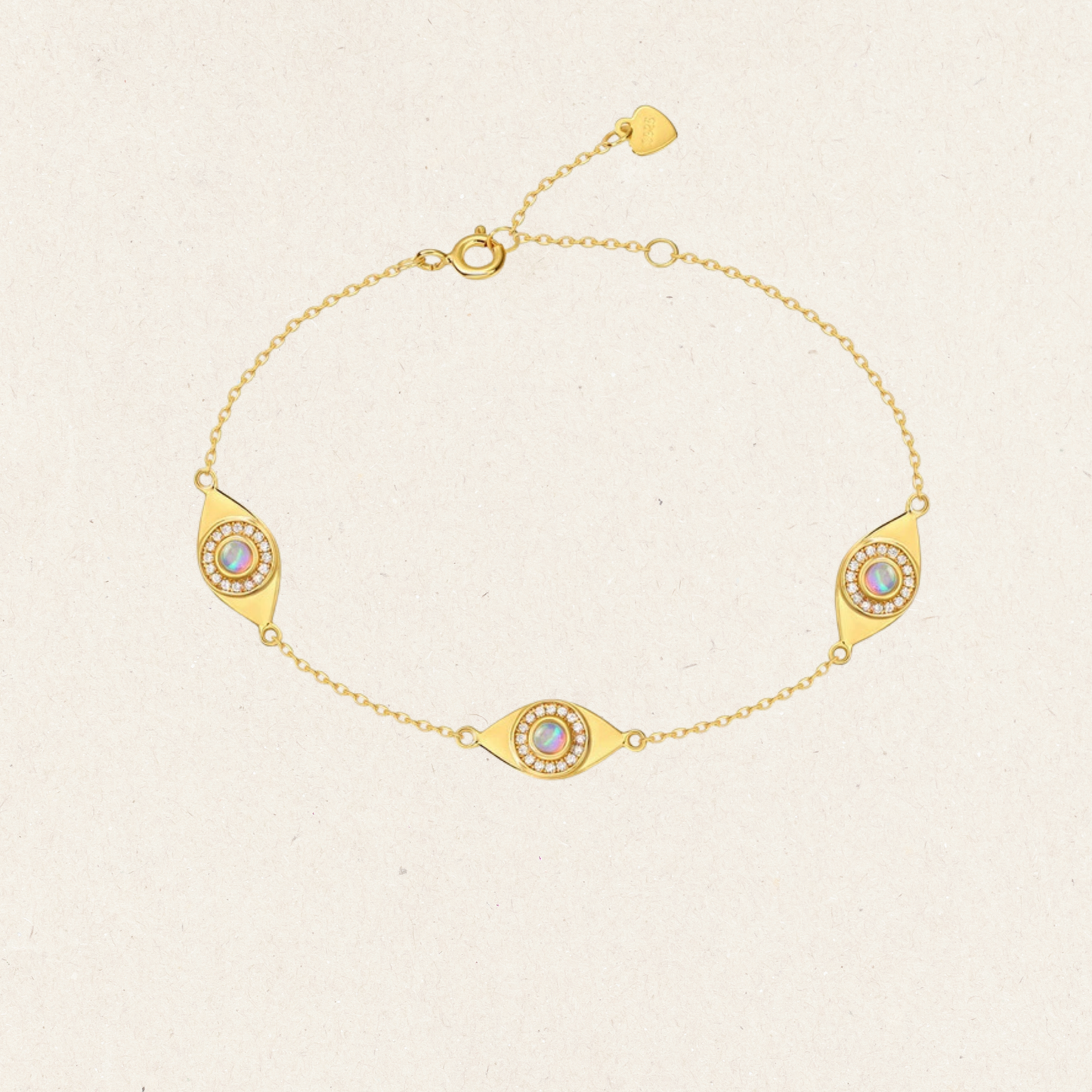 Inner Light Opal Eye Bracelet