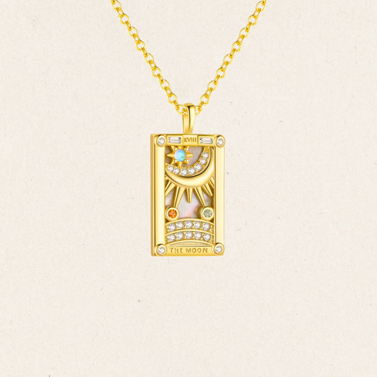 Sun & Moon Radiance Gemstone Necklace