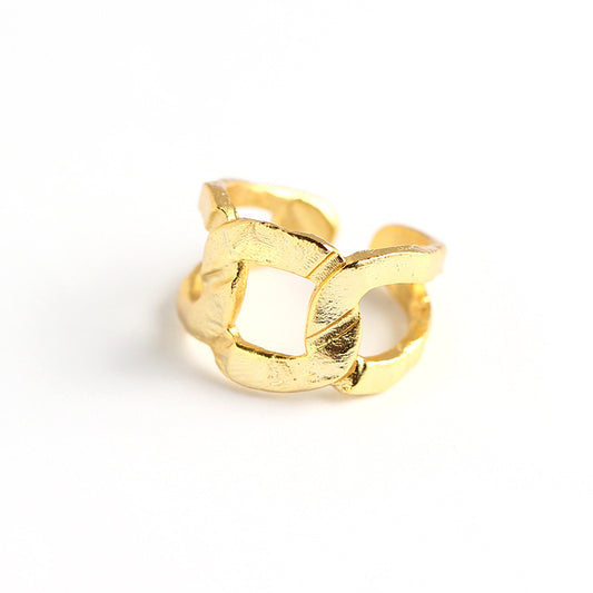 Adjustable Buckle Chain Ring