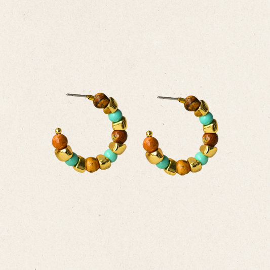 Boho Beaded Earrings