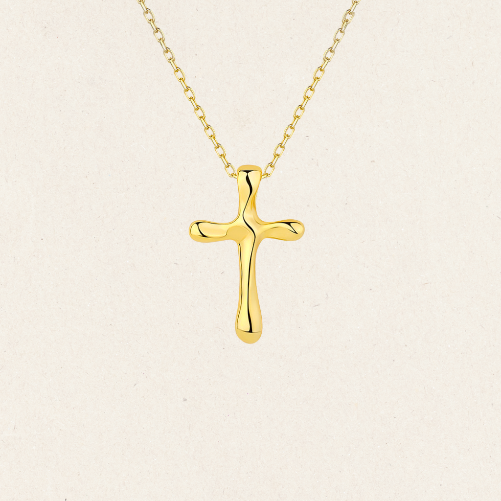Fluent Cross Necklace