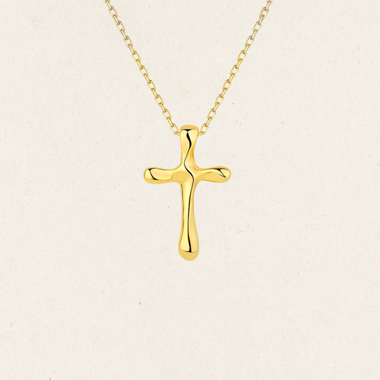 Fluent Cross Necklace