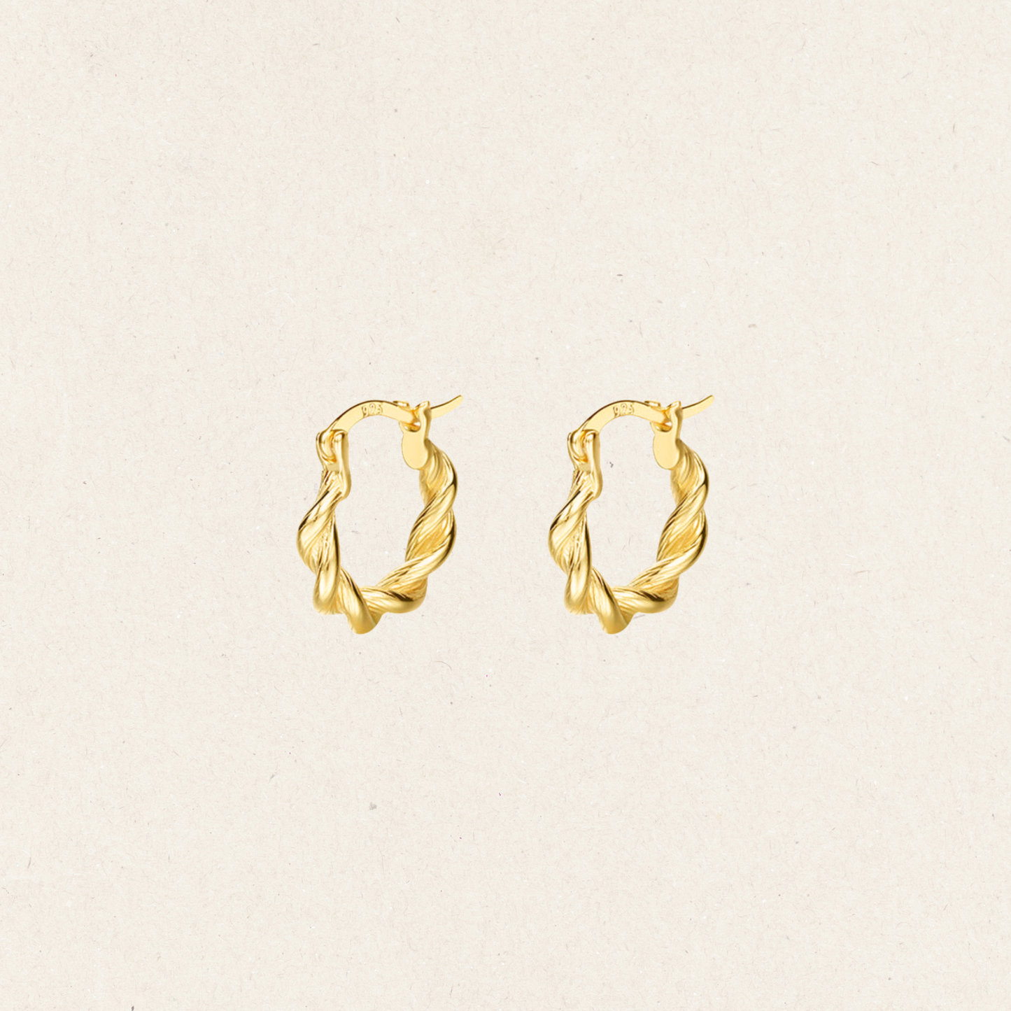 Twist Hoop Earrings