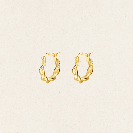 Twist Hoop Earrings