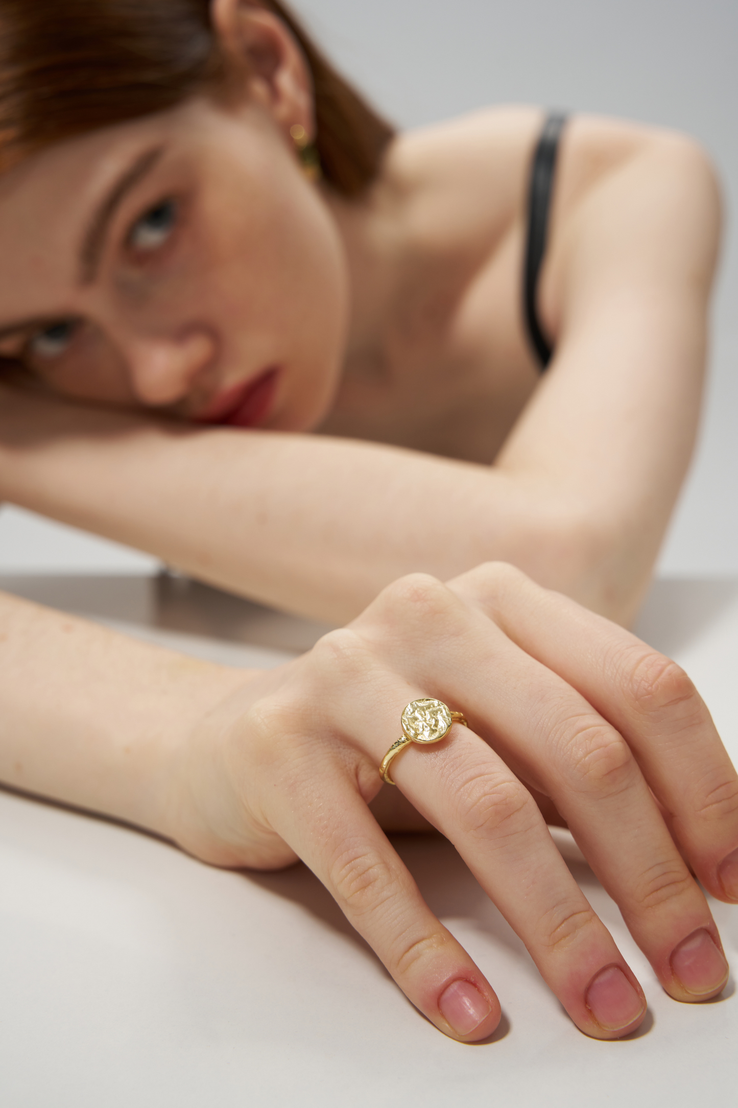 Rough Stamp Ring