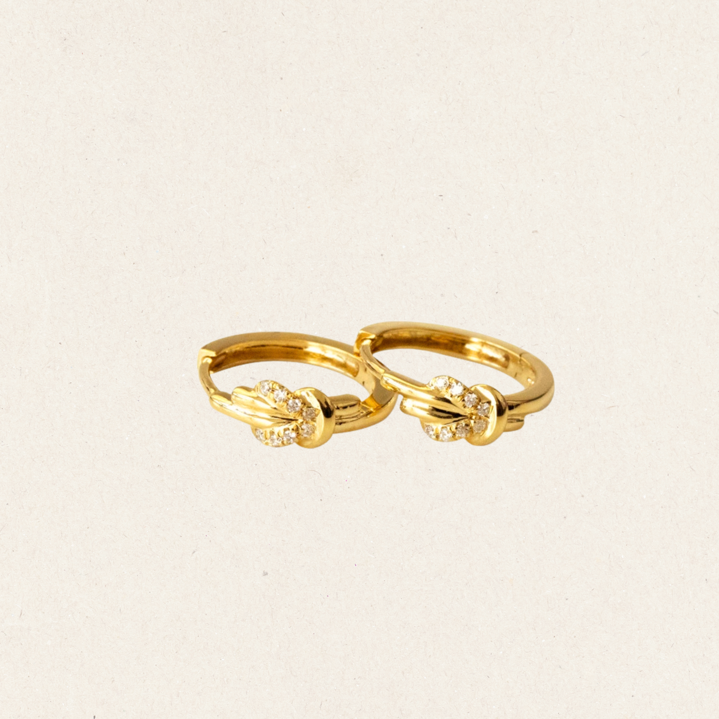 Eternal Loop Hoop Earrings