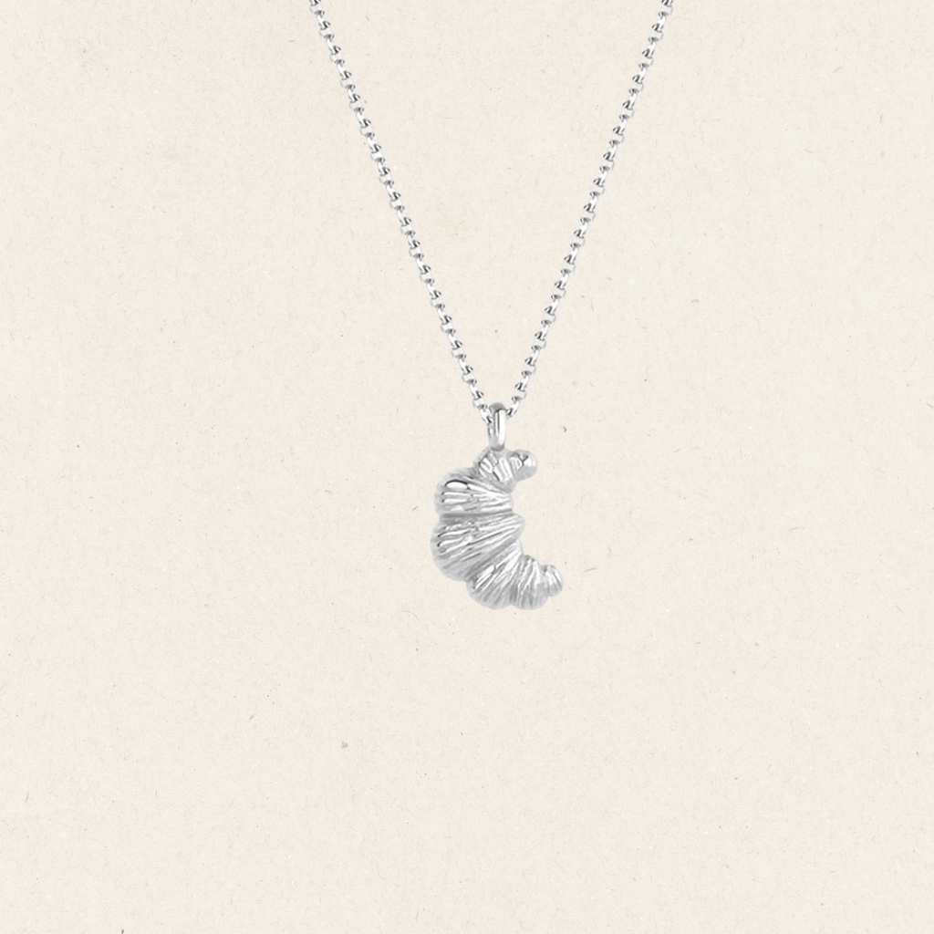 Mini Croissant Necklace