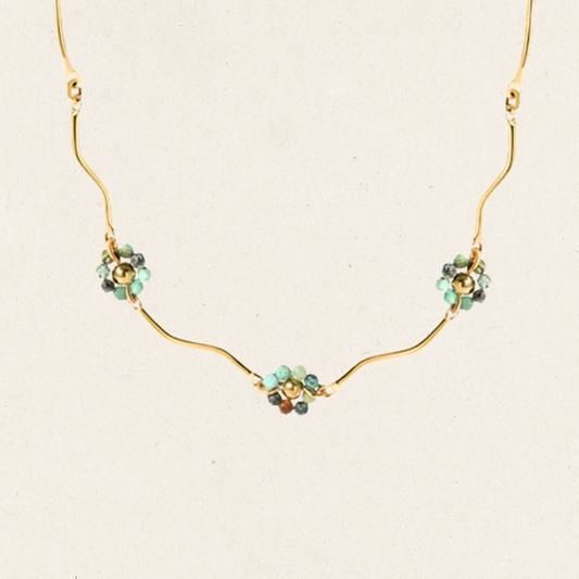 Wave Bloom Necklace