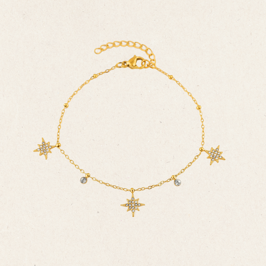 Multi Star Crystal Bracelet