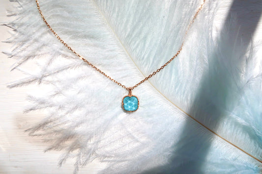 Doublet Turquoise Necklace