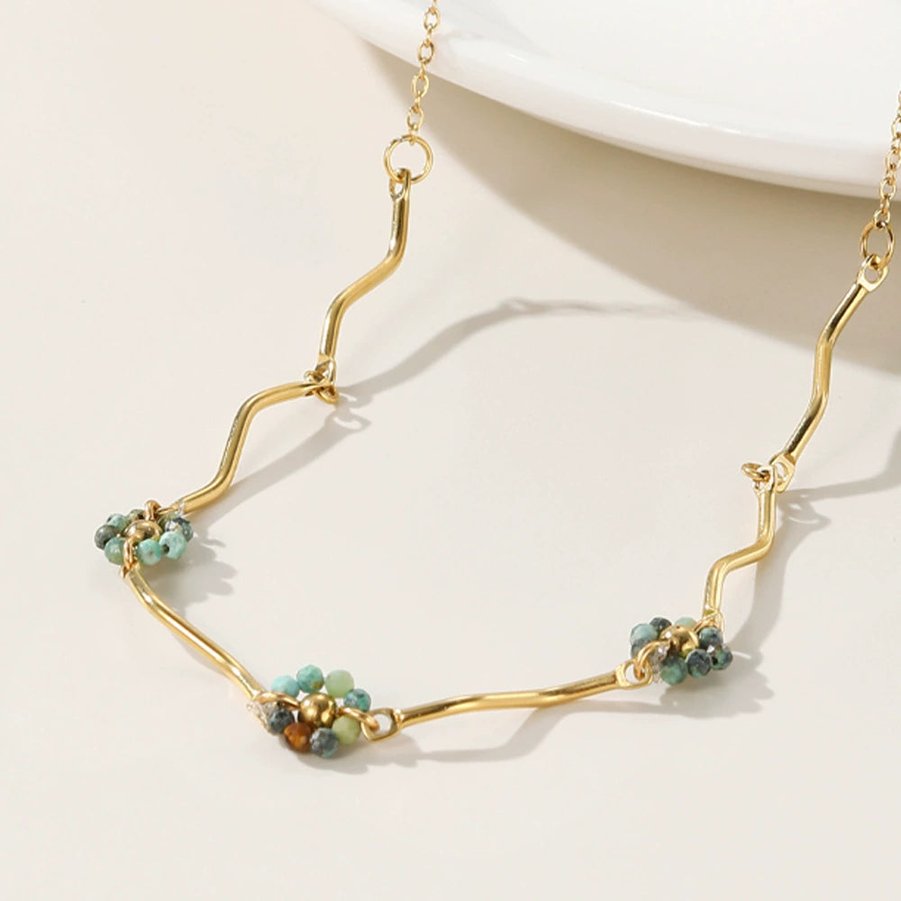 Wave Bloom Necklace