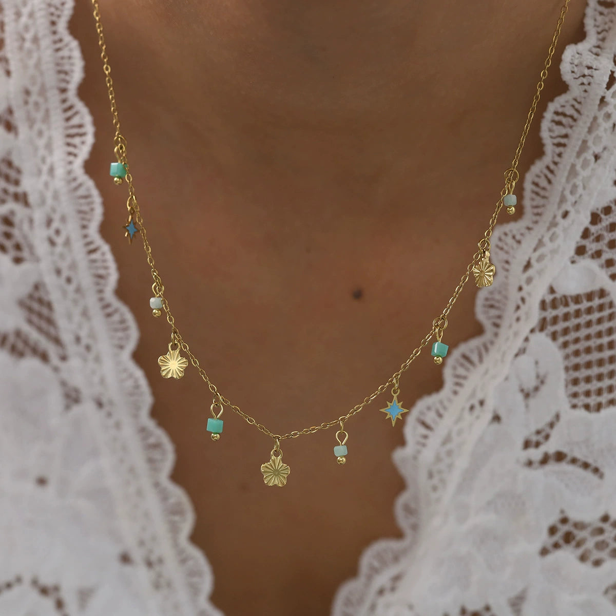 Glimmer Garden Necklace