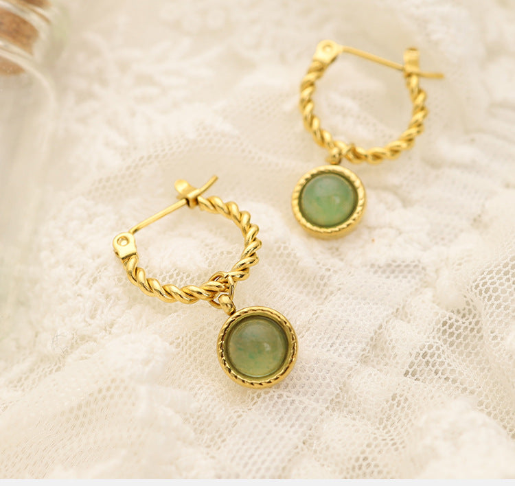 Twist Crest Earrings