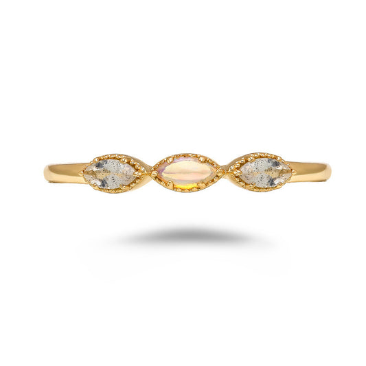 Serenity Loop Opal Ring