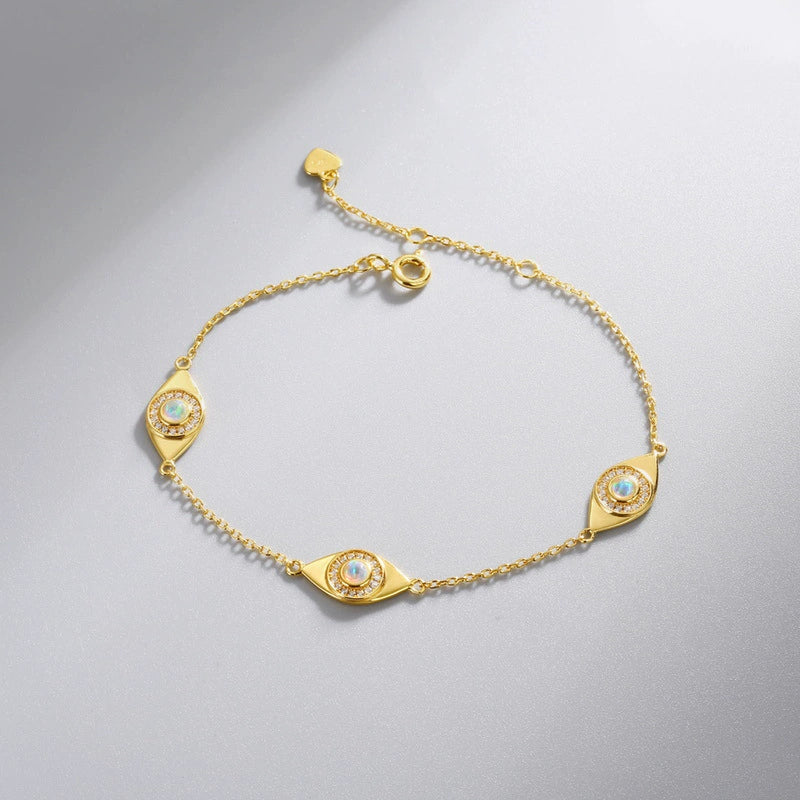 Inner Light Opal Eye Bracelet