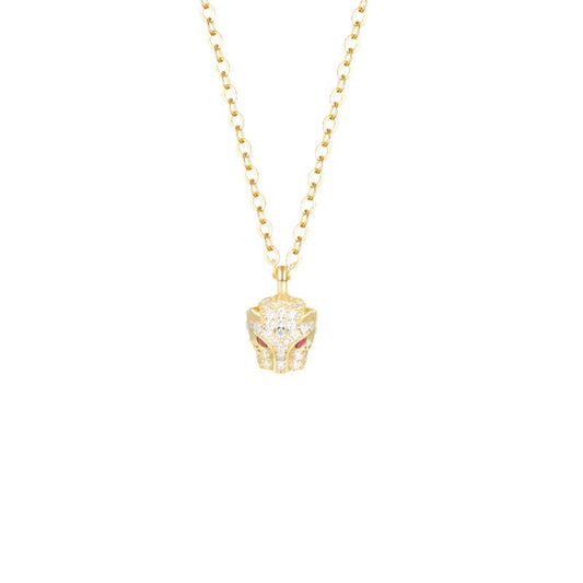 Diamond leopard Necklace